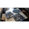 Image 1 : 3 Trays of sockets and hardware fasteners