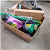 Image 2 : Seed spreader w/box of gardening liquids