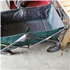 Image 3 : Green four wheel folding cart