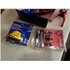 Image 2 : Box of laser level, lugnut set and fibre optic set