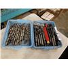 Image 1 : Two tray of various drill bits