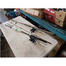 OMNI AND ABU GARCIA FISHING RODS AND REELS