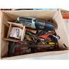 Image 1 : Box of tools and shark vacuum