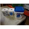 Image 1 : 3 tubs of new grout