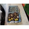 Image 1 : 2 Trays of grinding bits and flap wheels