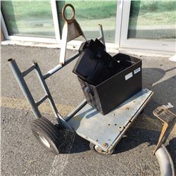 2 wheel pressure washer cart and battery box