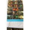 Image 10 : 11 PAGES OF LORD OF THE RINGS CARDS TOPPS - NEW LINE PRODUCTIONS