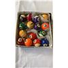 Image 2 : 16 new pool ball keychains