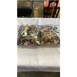 2 LARGE BAGS OF JEWELLERY