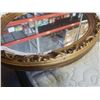 Image 3 : VINTAGE OVAL WALL MIRROR