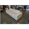 Image 2 : WHITE LEATHER SOFA