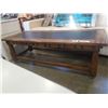 Image 2 : RUSTIC COFFEE TABLE ON CASTORS