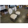Image 2 : 2 MODERN DINING CHAIRS