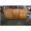 Image 2 : PINE 7 DRAWER DRESSER