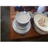 Image 2 : SOMERSET CHINA DISHES WITH TEACUPS AND JOHNSON BROS CHINA