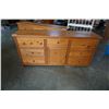 Image 1 : PINE 7 DRAWER DRESSER