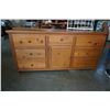 Image 2 : PINE 7 DRAWER DRESSER