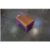 Image 2 : SMALL PAINTED WOOD BENCH