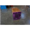 Image 3 : SMALL PAINTED WOOD BENCH