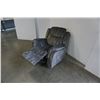 Image 18 : BRAND NEW MODERN VELVET 3 PIECE SOFA SET W/ DROP DOWN CONSOLE AND ROCKING RECLINER - RETAIL $2899