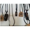 Image 2 : 15 new leather necklaces and 24 pairs of earrings