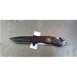 US navy rescue folding knife