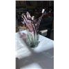 Image 3 : LARGE PURPLE ART GLASS VASE
