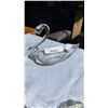 Image 2 : GLASS SWAN DISH, GLASS DECORATIONS AND SMALL TRAYS