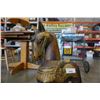 Image 3 : WOOD ROCKING HORSE DECORATION - APPROX 22 INCHES TALL