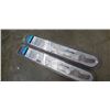 Image 1 : 2 pairs of Bauer lightspeed 2 replacement skate blades size 12 retail $180