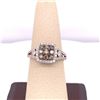 Image 1 : 14Kt Gold 1.04Cts Choco & White Natural Diamonds Ring