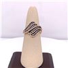 Image 1 : 14Kt Gold 1.10Cts Choco & White Natural Diamonds Ring