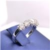 Image 2 : 14Kt Gold. 1.50Ct, 5 Natural Diamonds Ring.