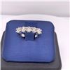 Image 3 : 14Kt Gold. 1.50Ct, 5 Natural Diamonds Ring.