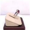 Image 2 : 14Kt Gold. Natural 1.35Ct Ruby & 0.70Ct Diamond Ring