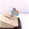 Image 3 : 14Kt Gold Natural 10.30Cts Multi Semi Precious And 0.21Ct Diamond Ring