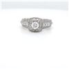Image 1 : 14Kt Gold. Natural 1.00Ct Diamonds Ring