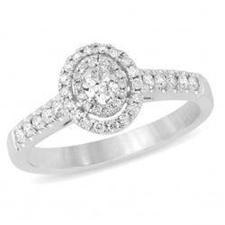 14Kt Diamind Ring 0.50Ct Total Weight Diamonds