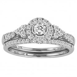14Kt Diamind Ring 0.50Ct Total Weight Diamonds