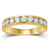 Image 1 : 14Kt Diamond channel set Band 1.00Ct Total Weight Diamond