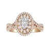 Image 1 : 14kt Diamind Ring 0.74Ct Total Weight Diamonds