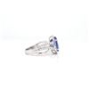 Image 2 : 14kt Tanznite and Diamond Ring Total TZ-2.98,Diamond 0.55ct