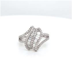 14kt Diamind Ring 0.95Ct Total Weight Diamonds