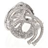 Image 1 : 2.22 CTW Diamond Ring 18K White Gold - REF-245H4M