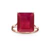 Image 1 : Genuine 7.5 ctw Ruby Ring 14KT Rose Gold - REF-87F2Z