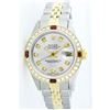 Image 1 : Rolex Pre-owned 26mm Womens Custom Silver Two Tone - REF-530N4H