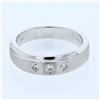 Image 1 : 0.18 CTW Diamond Ring 18K White Gold - REF-90N3Y