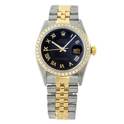 Rolex Pre-owned 36mm Mens Black Two Tone - REF-610R4M