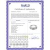 Image 2 : 0.50 CTW Diamond Ring 18K White Gold - REF-97X7R