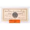 Image 1 : Vintage Grand River Pulp & Paper Mill 5¢ Bond